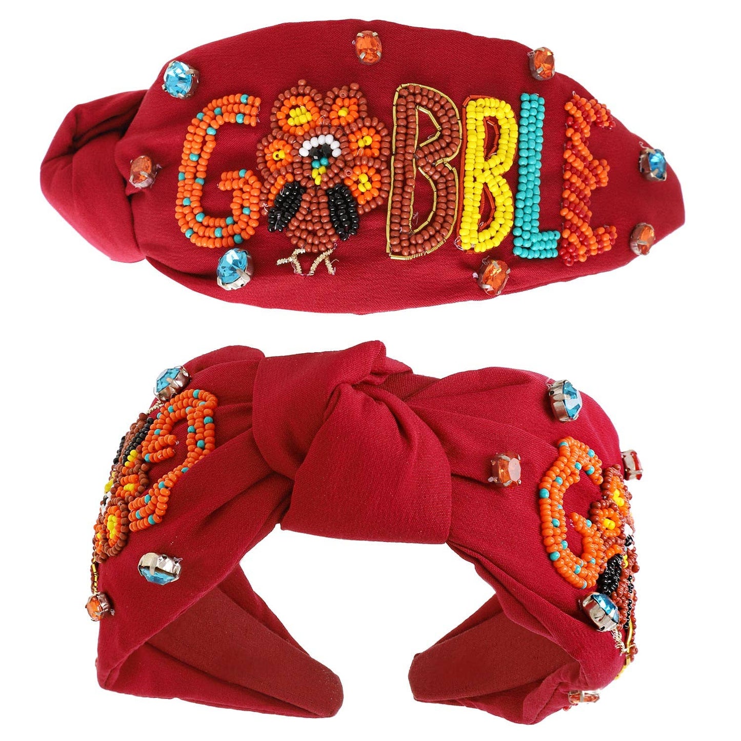 Gobble Beaded Headband