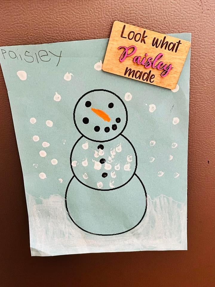 Look what _______ made Magnet