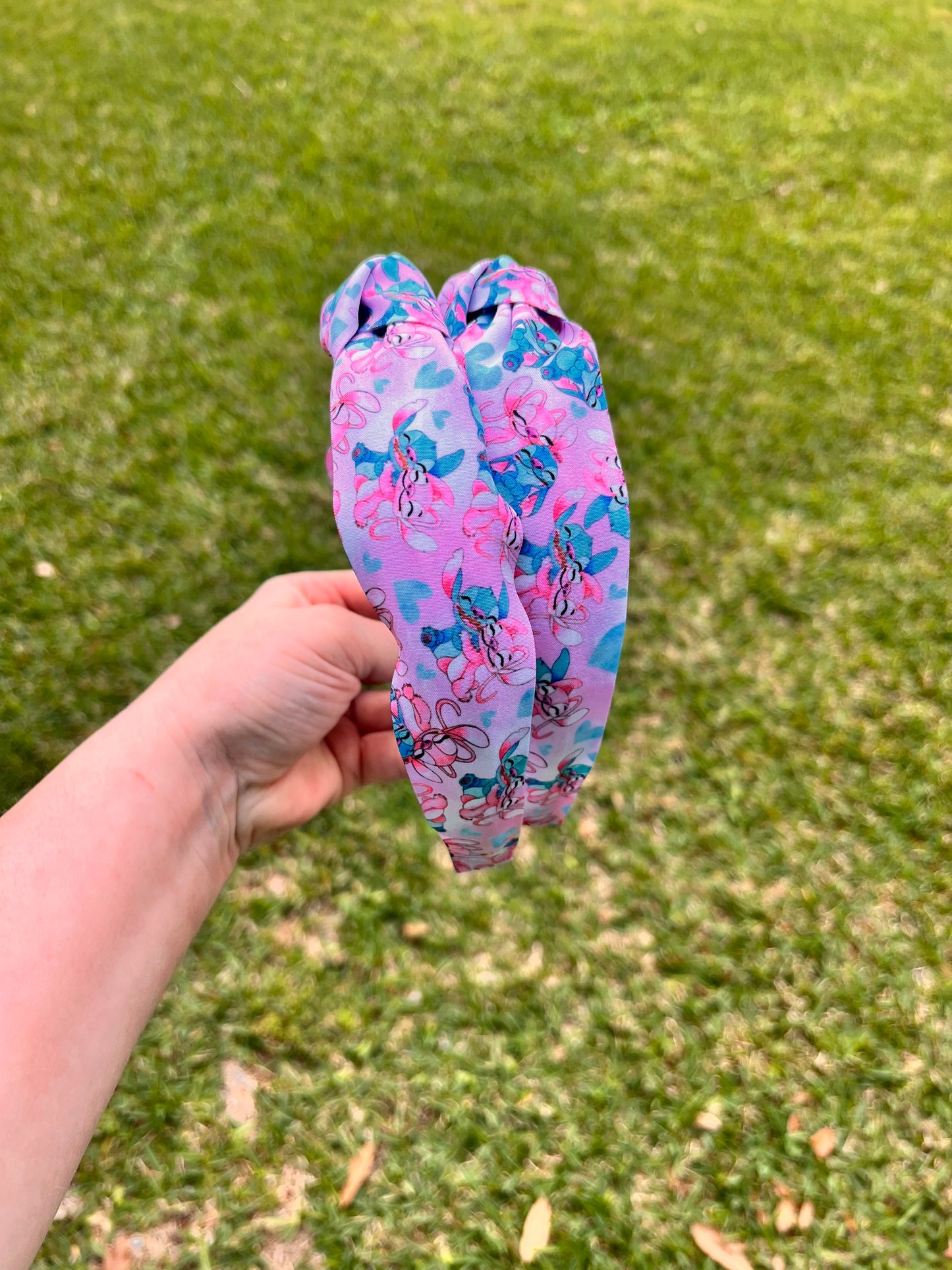 Stitch Top Knot Headband.