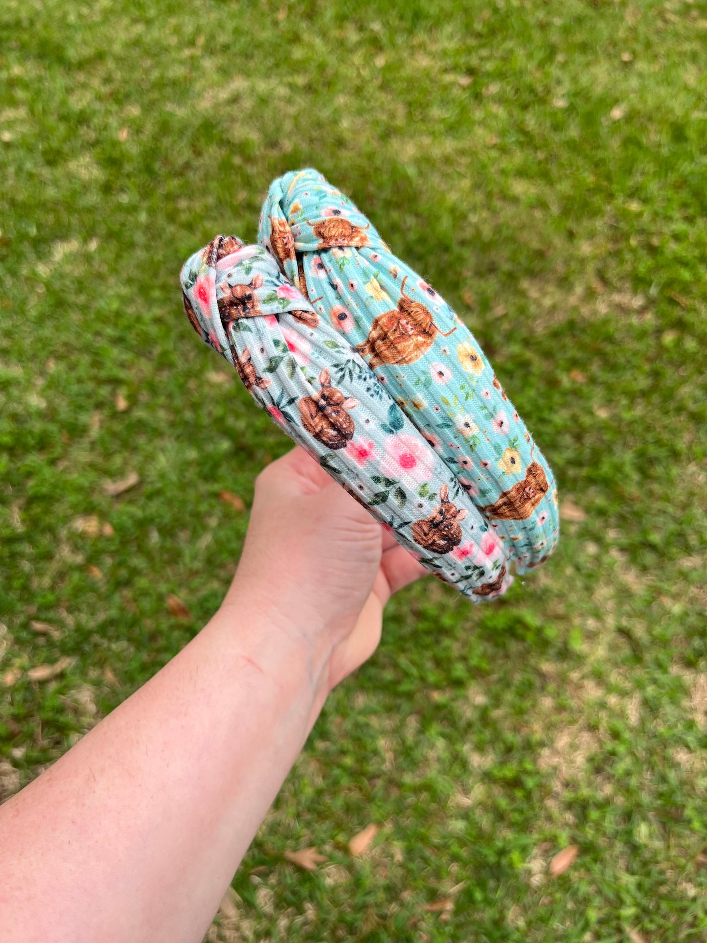 Farm Life Top Knot Headband