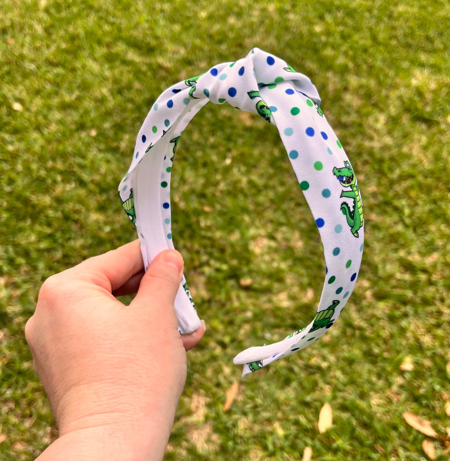 Top Knot Gator Headband