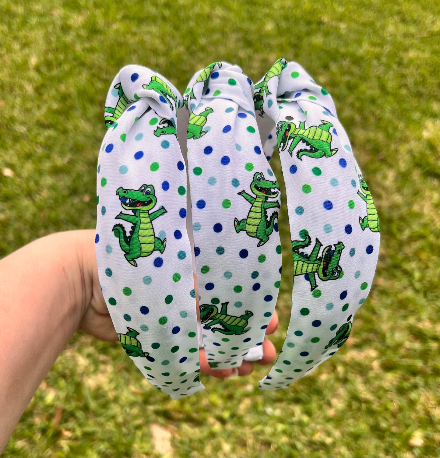Top Knot Gator Headband