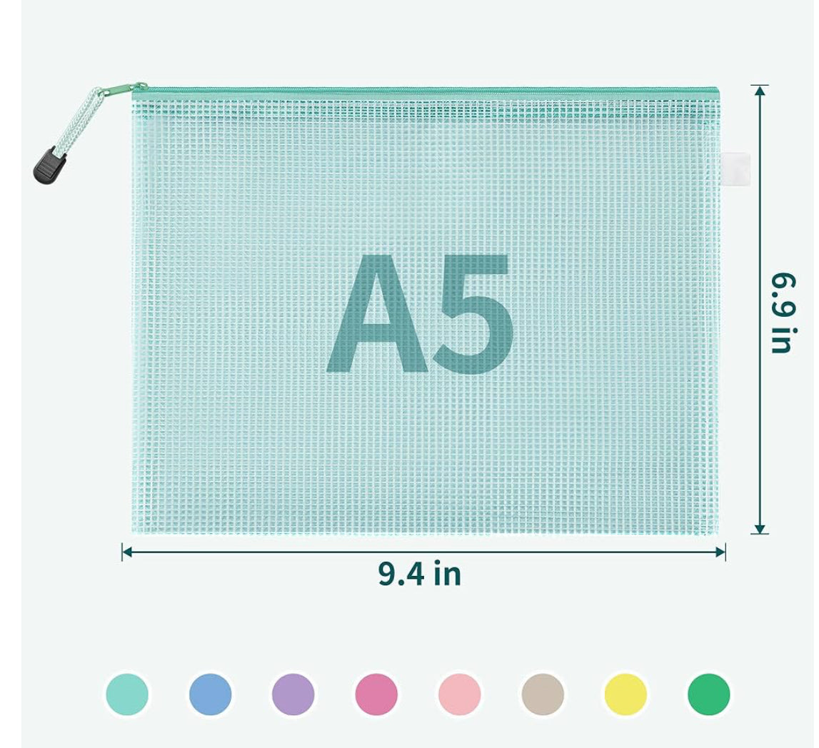 Mesh Waterproof Zipper Bag