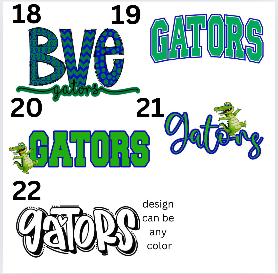 Bayou Vista Gator Spirit Shirts