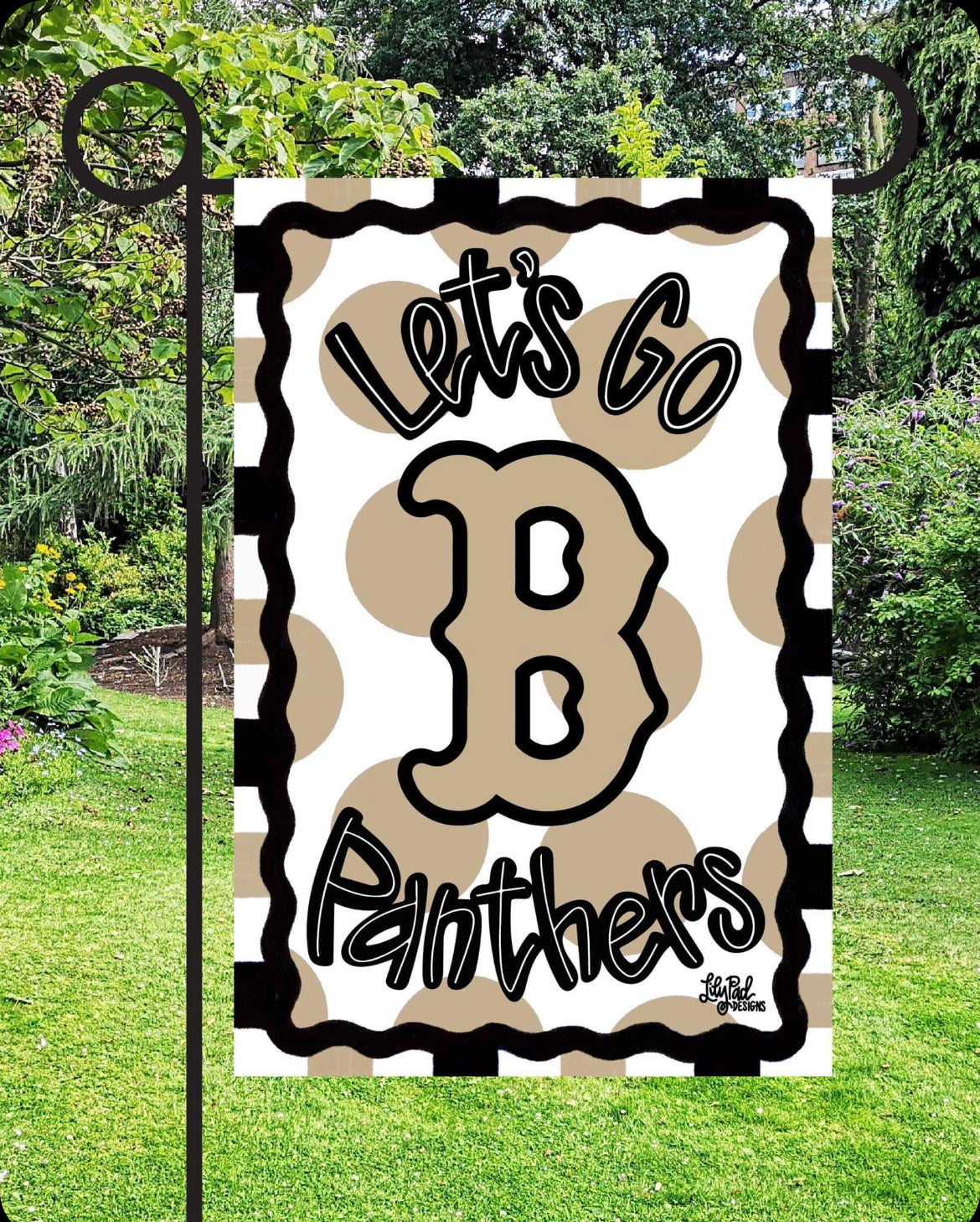 PREORDER Berwick Panthers Garden Flag