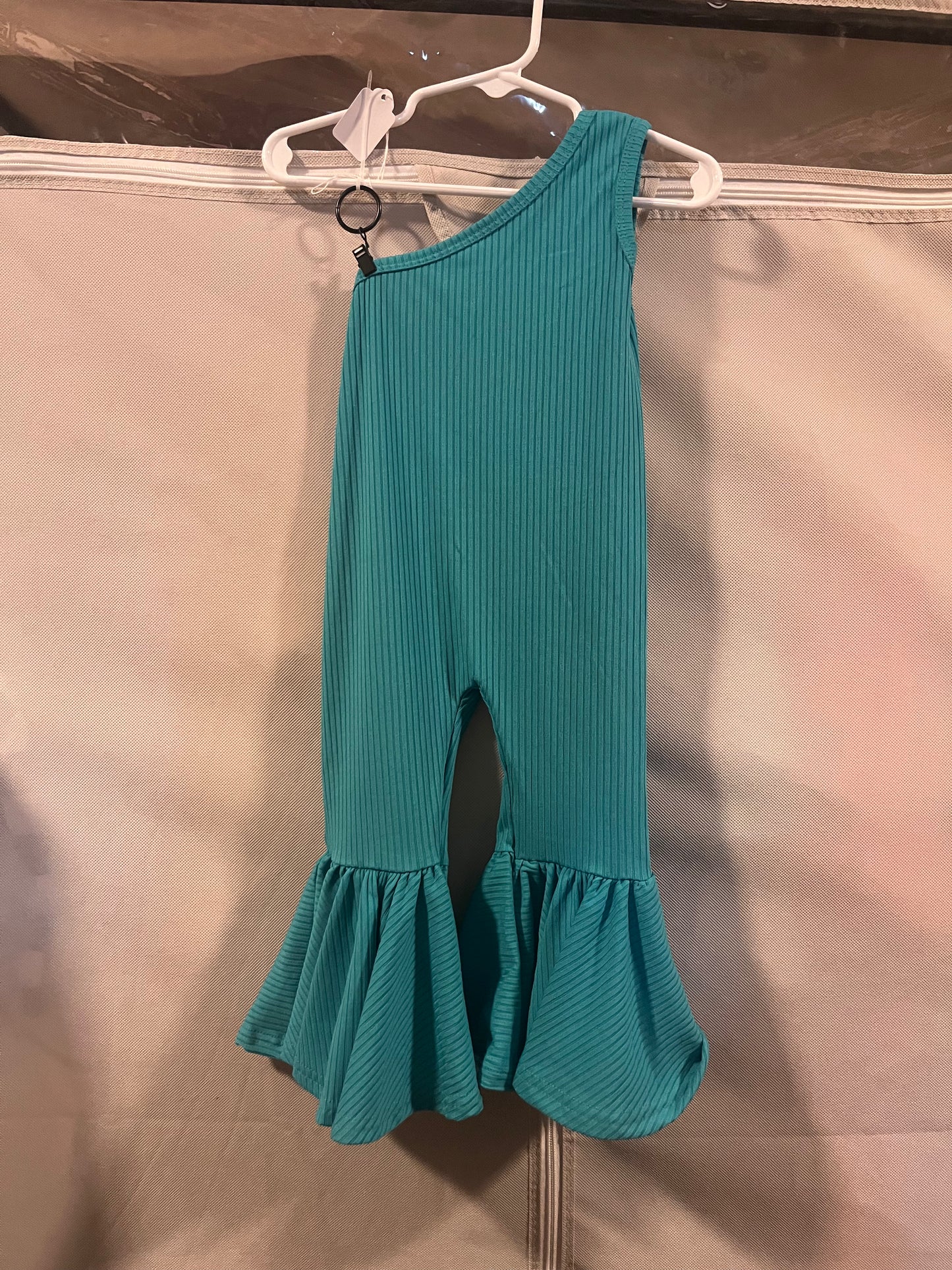 One ShoulderFlare Romper