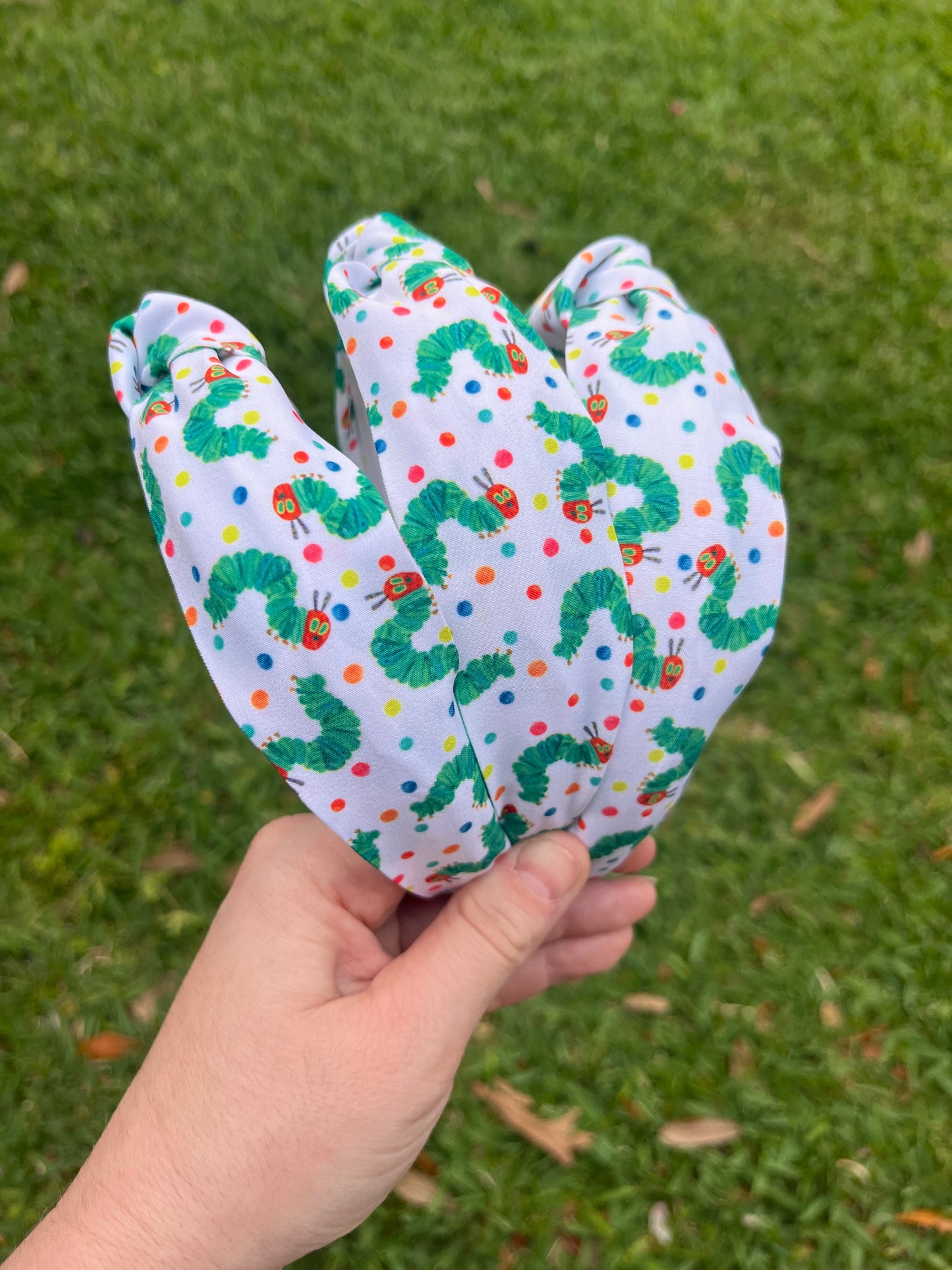 The Hungry Catapillar Top Knot Headband