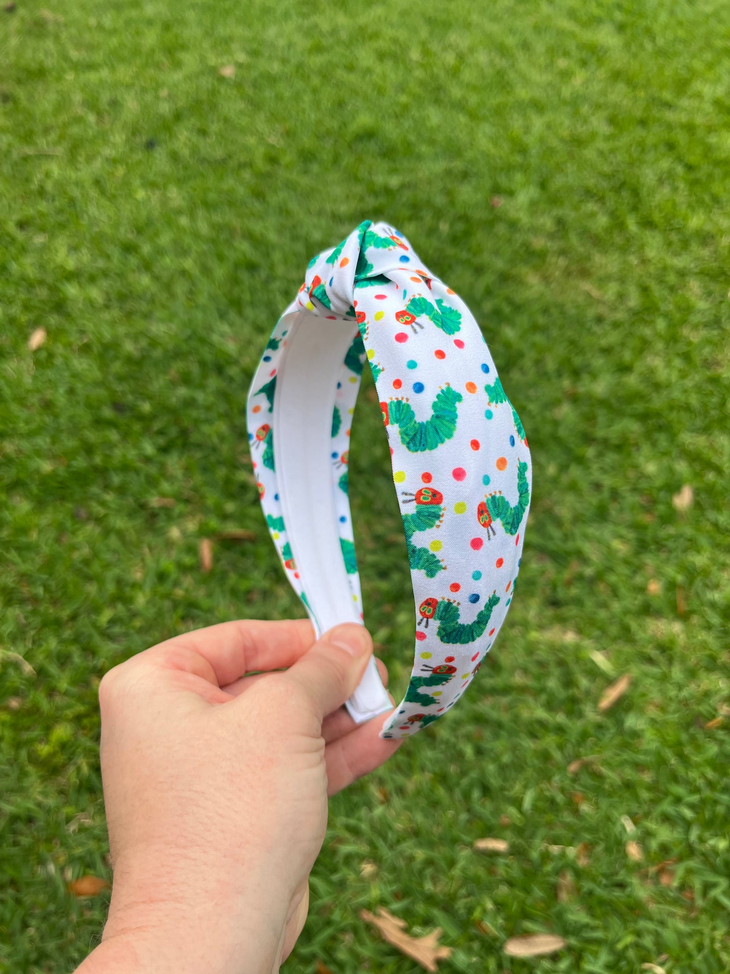 The Hungry Catapillar Top Knot Headband