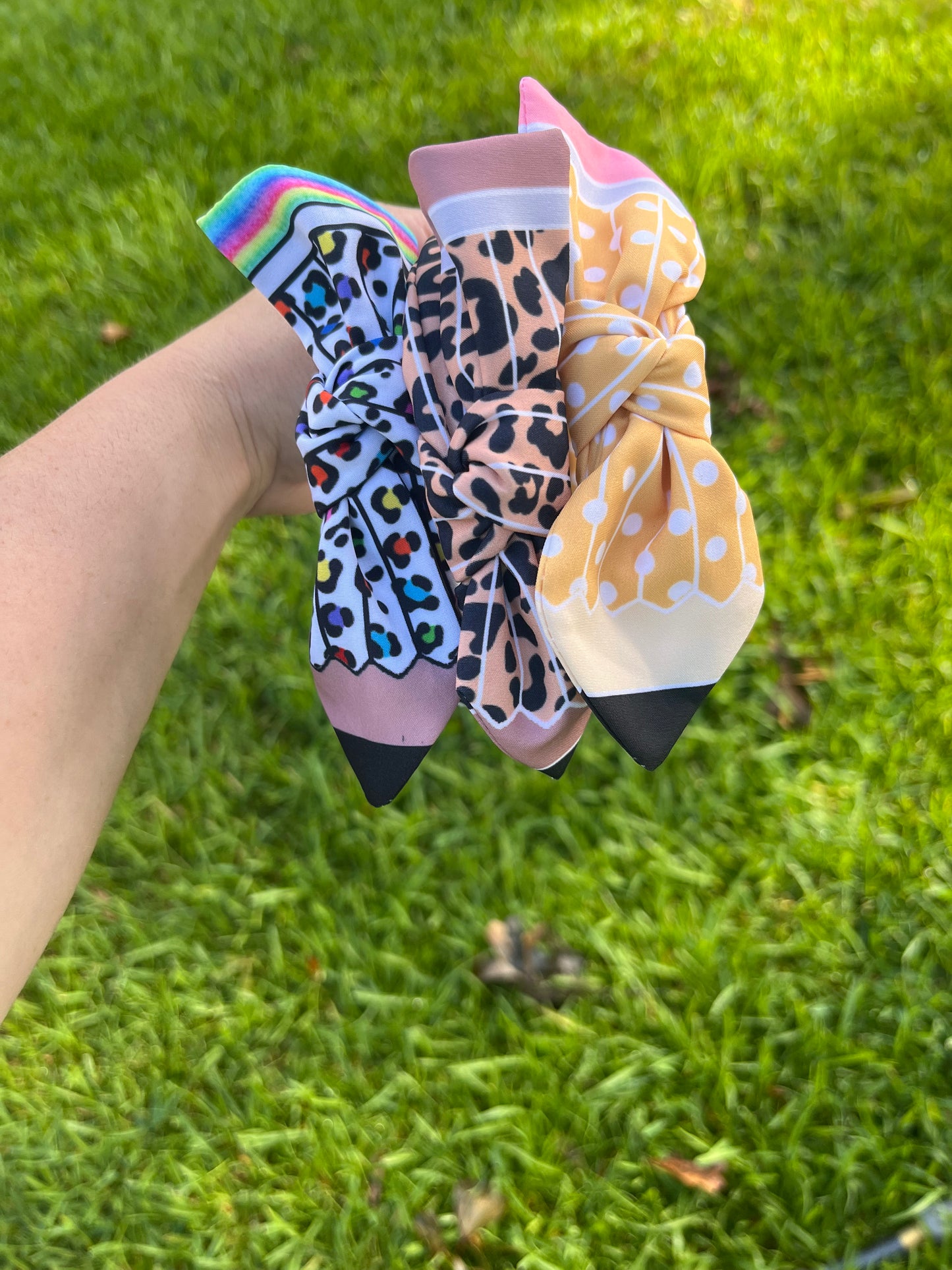 Pencil Bow Headband