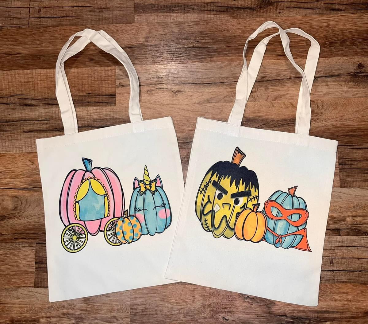 Trick or Treat Canvas Bag