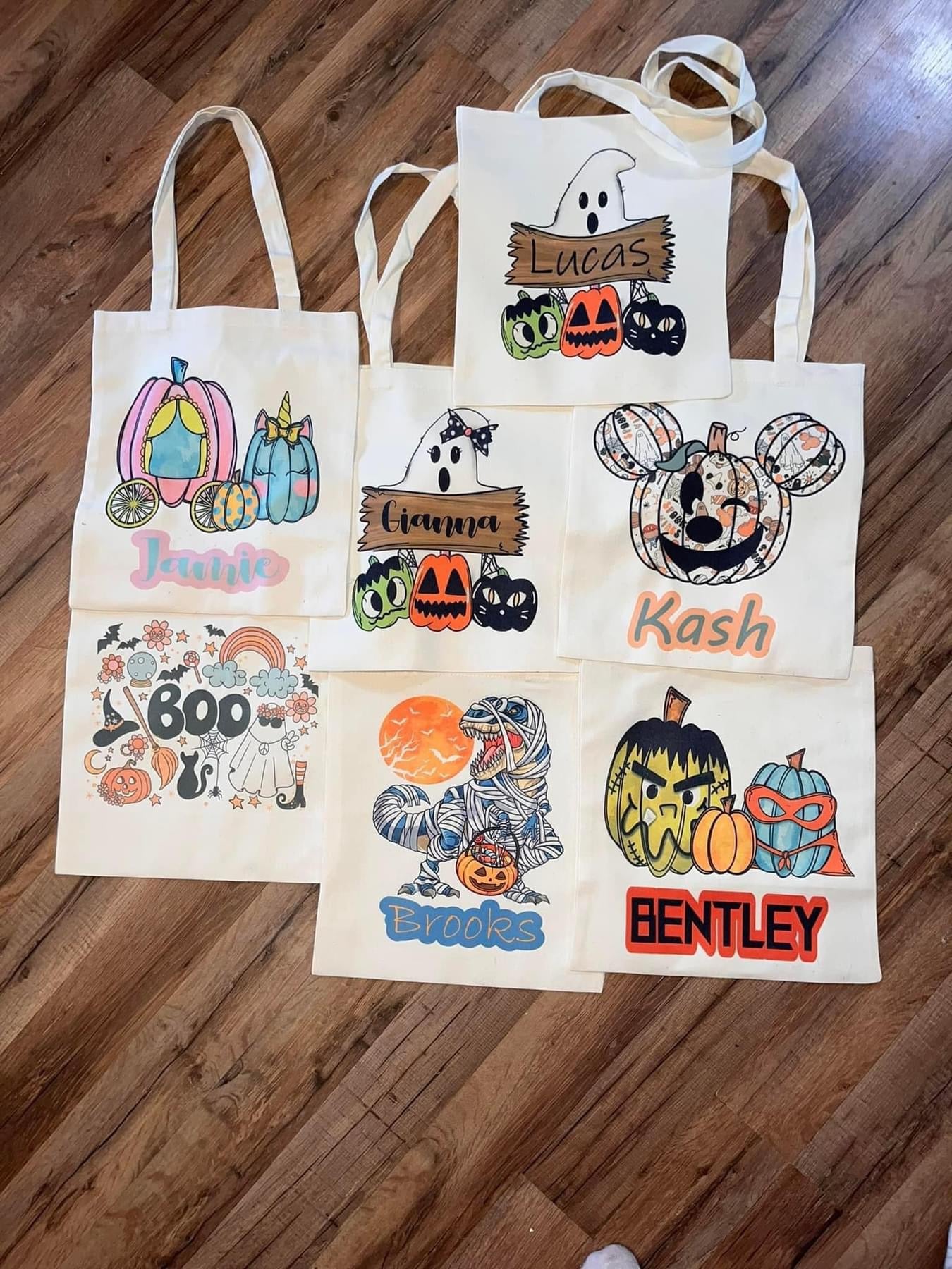 Trick or Treat Canvas Bag