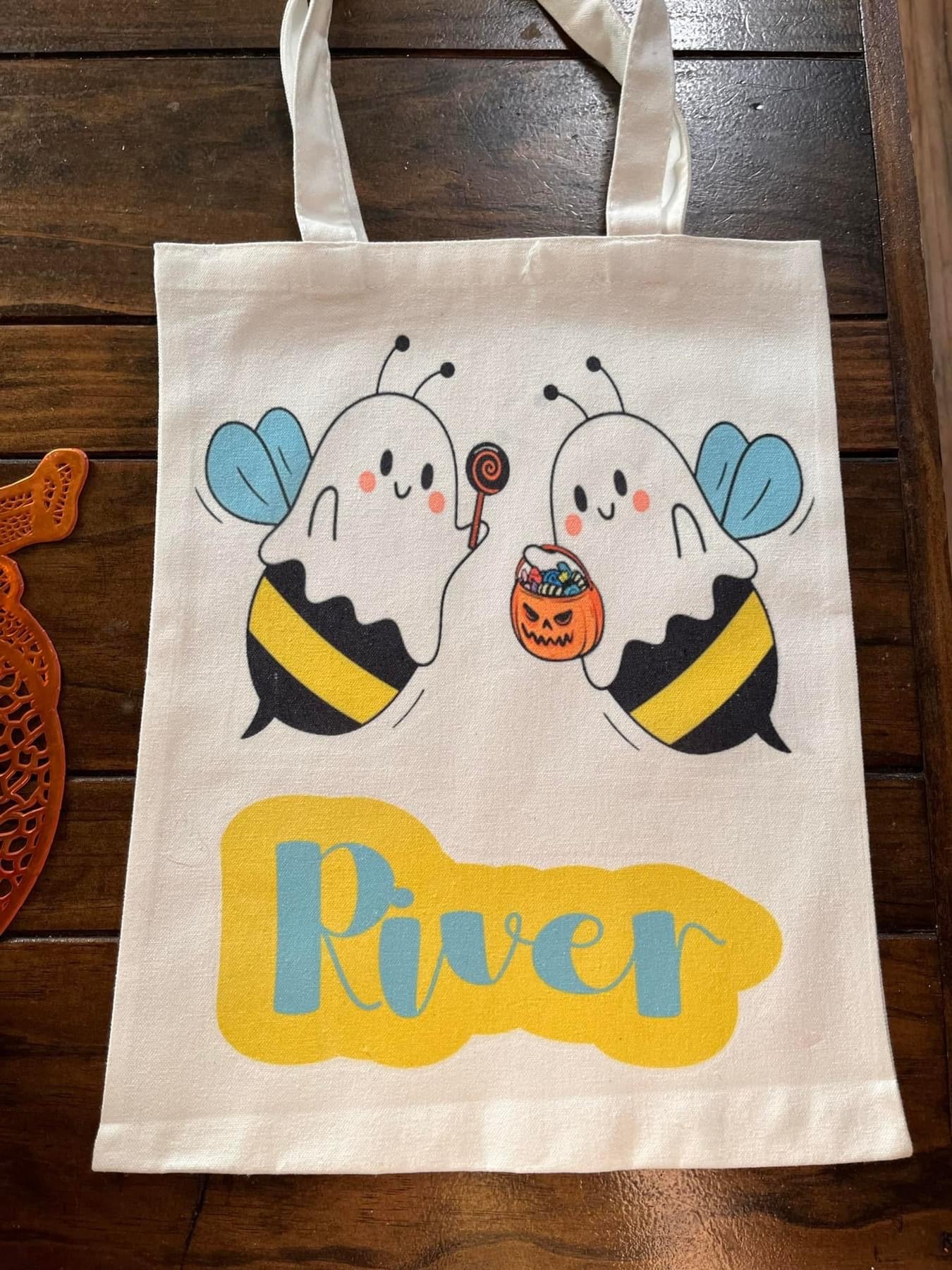 Trick or Treat Canvas Bag