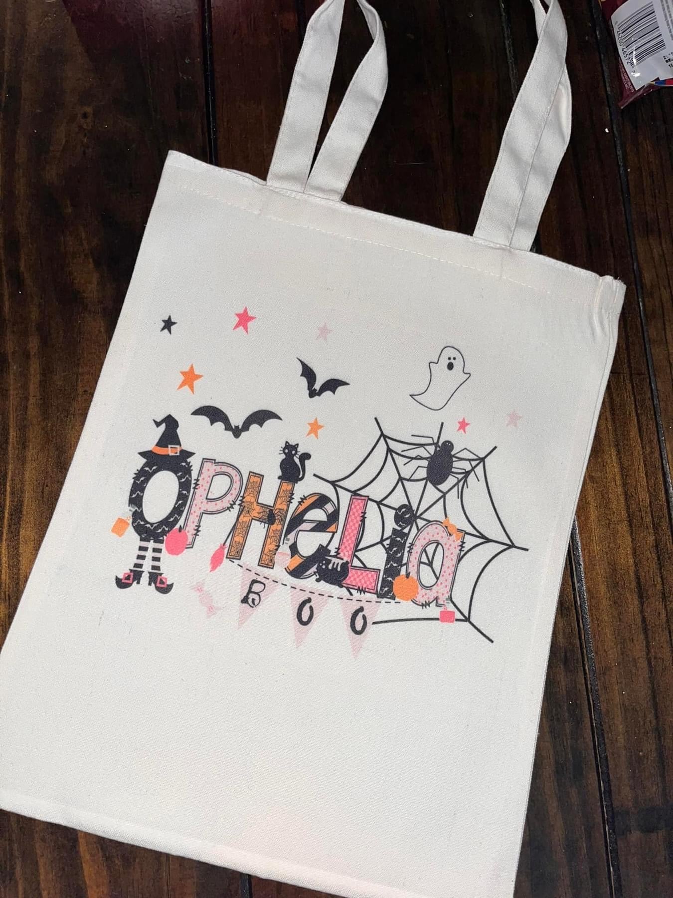 Trick or Treat Canvas Bag