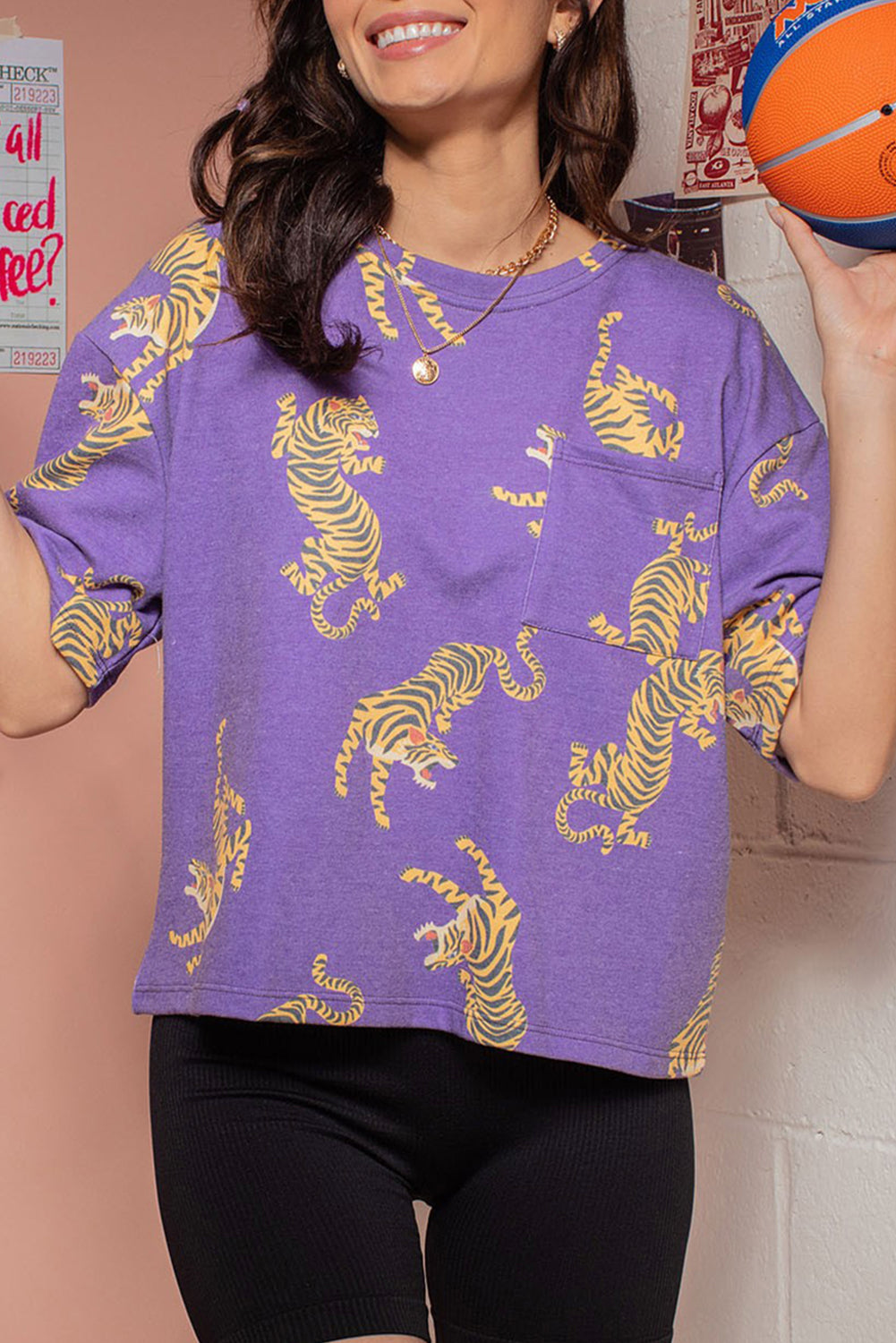 Tiger Crop Tee