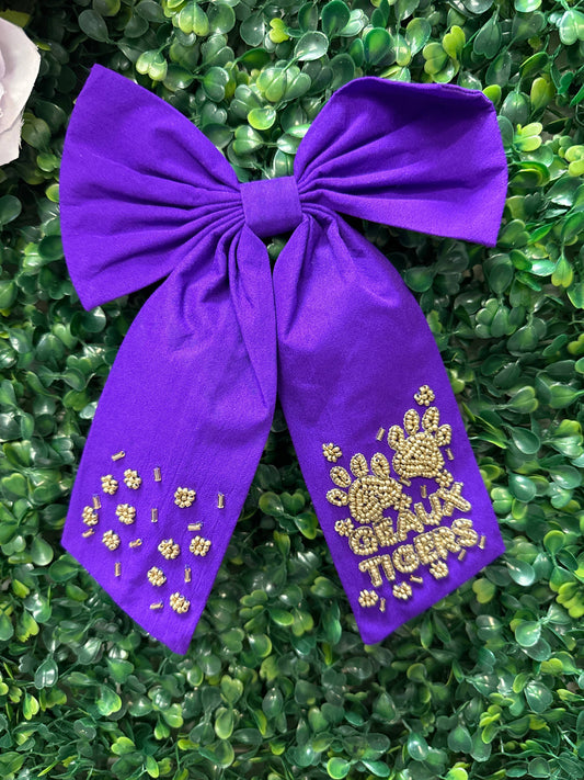 Geaux Tiger Hair Bows