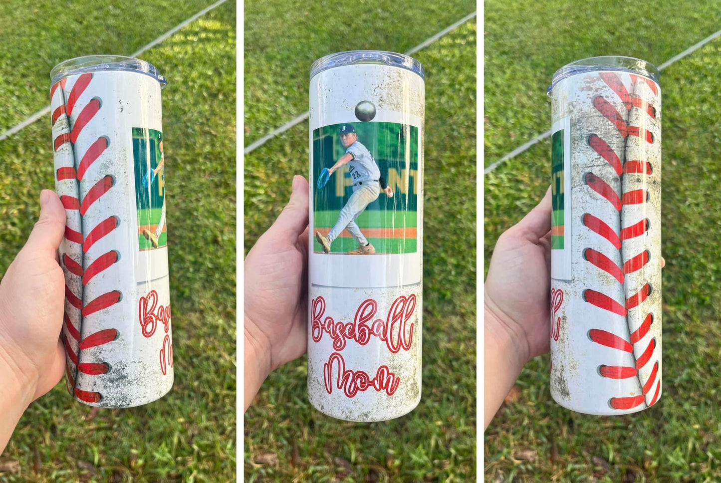 Baseball Photo Tumbler