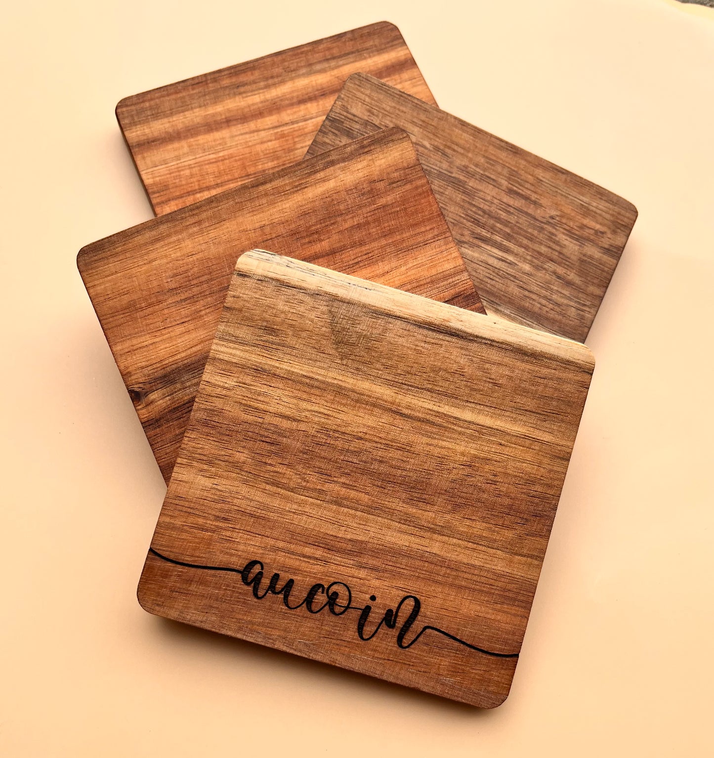 Customized Coaster Set