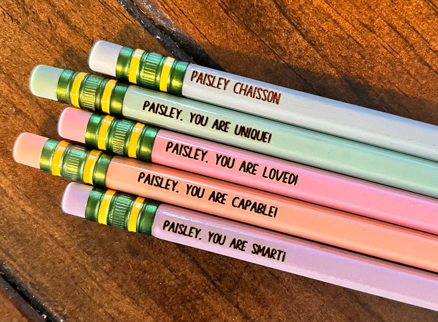 Affirmation Pencil Set