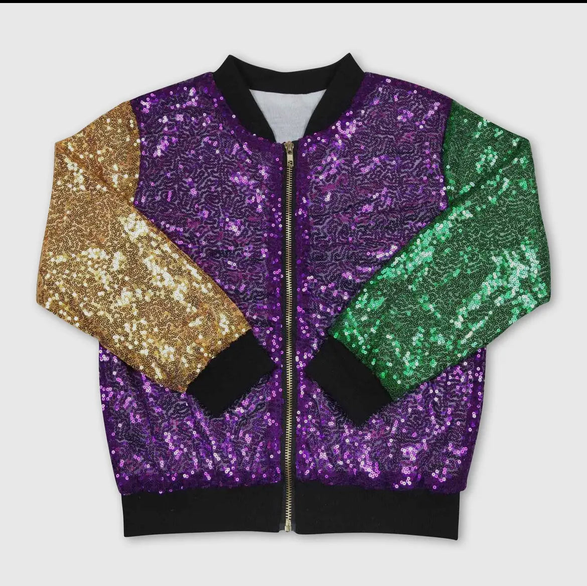 Youth Mardi Gras Sequin Jacket—PREORDER CLOSING 12/30