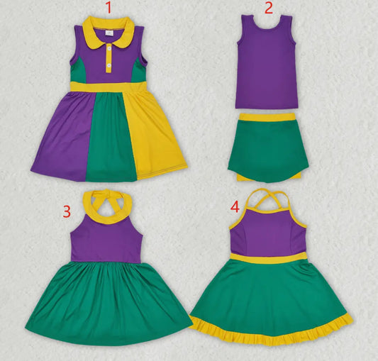 Mardi Gras Athletic Dress PREORDER CLOSING 12/30