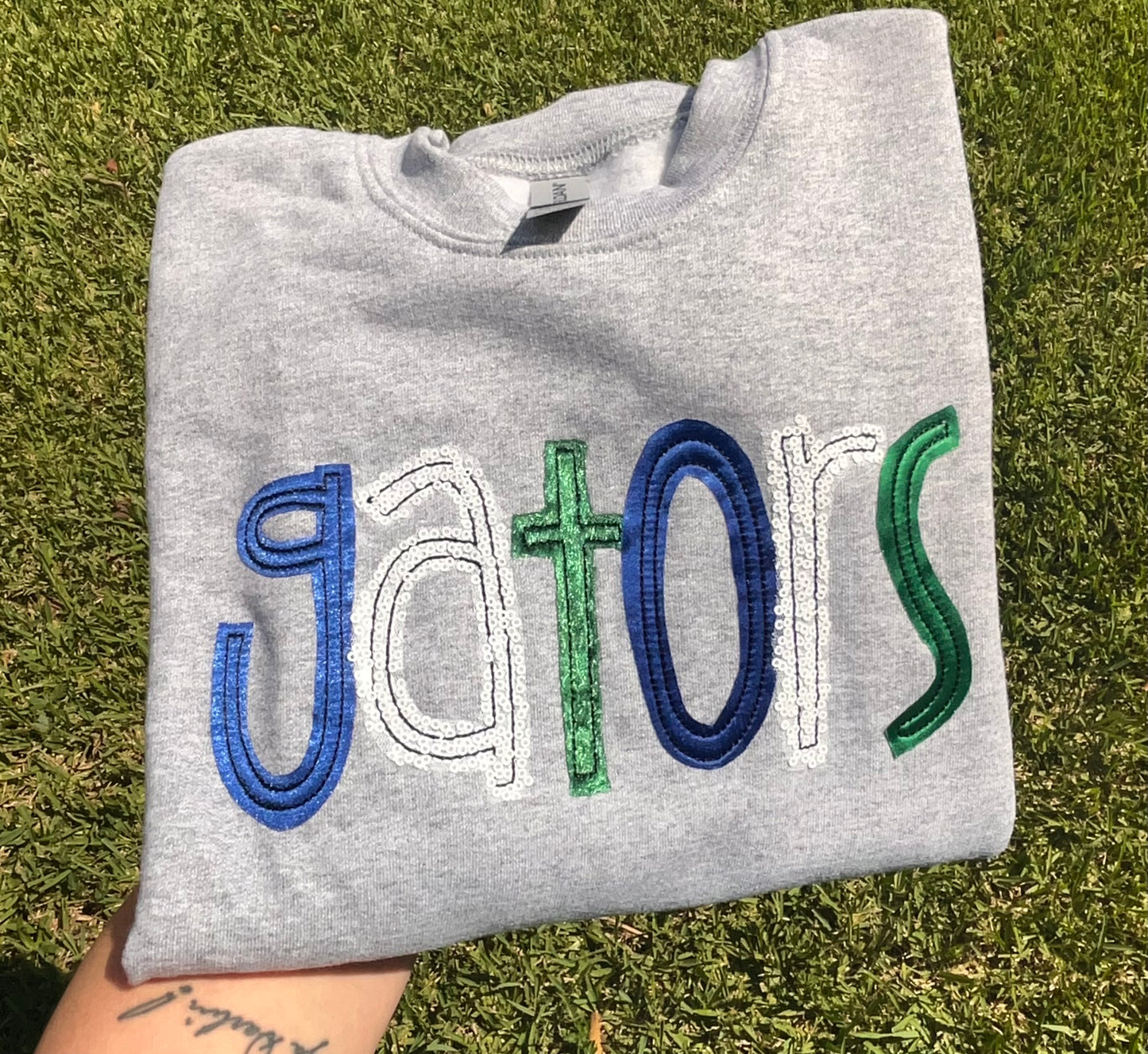 YOUTH Gator Patchwork Sweatshirt