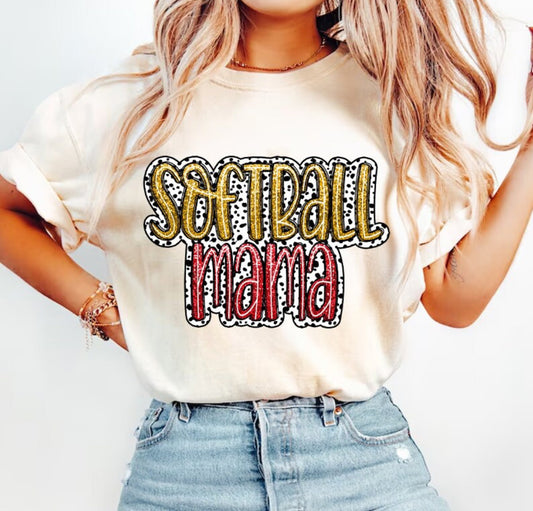 Softball Mama Tee