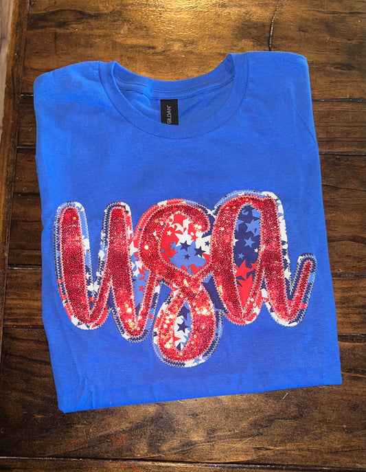 USA STAR TEE