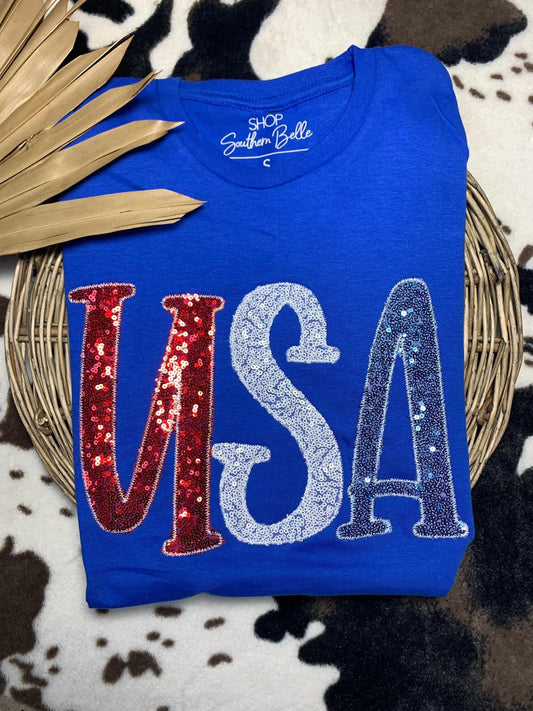 USA Appliqué Tee