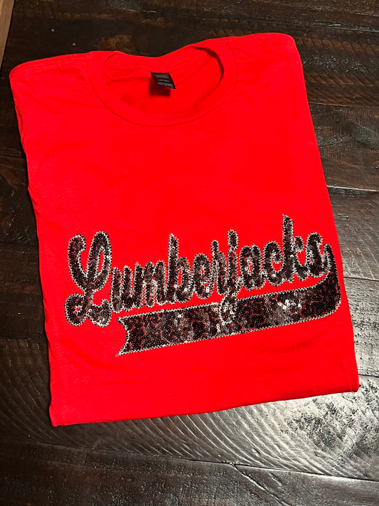 Lumberjack Sequin Tee