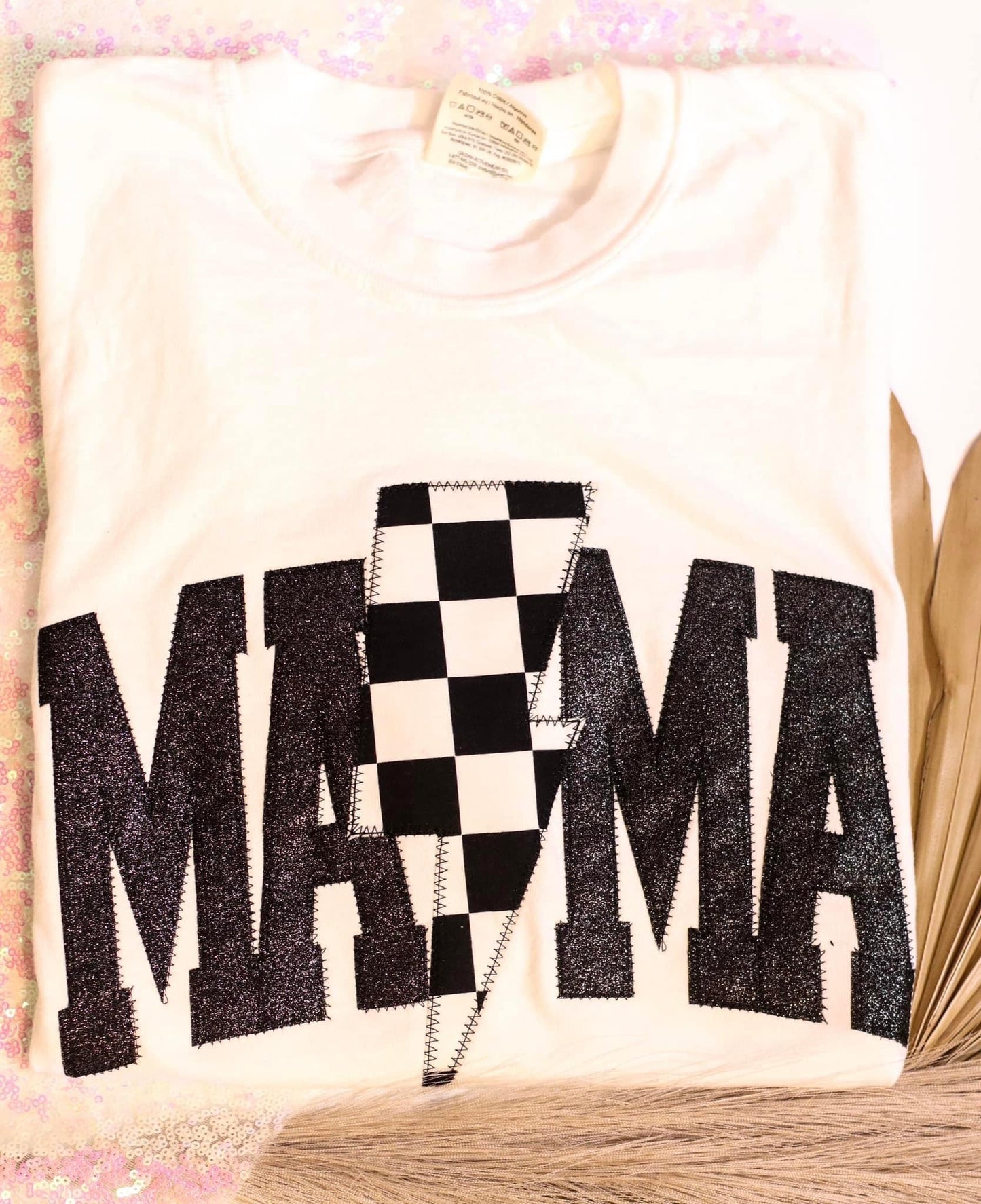 Mama Embroidered Tee