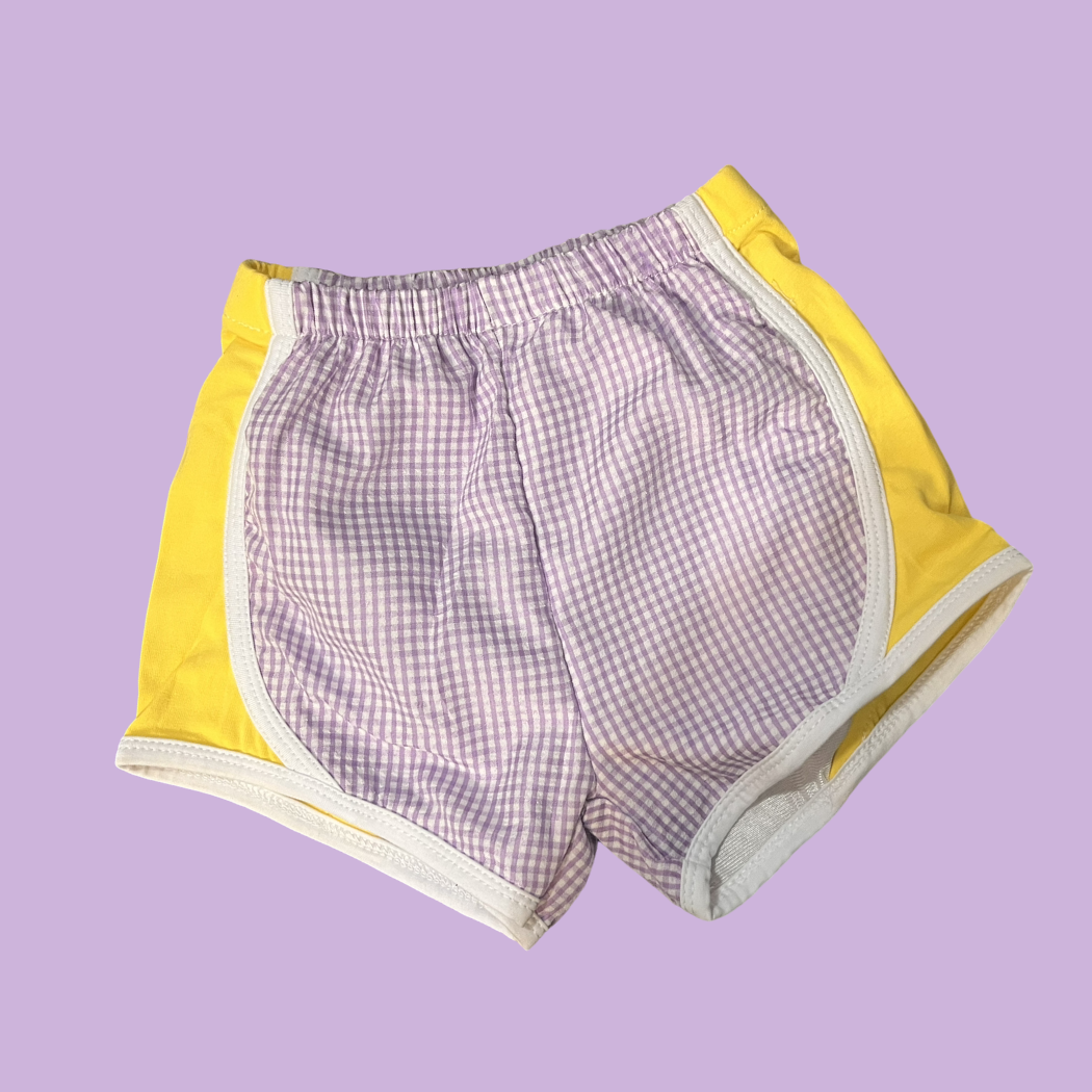 Seersucker Athletic Shorts