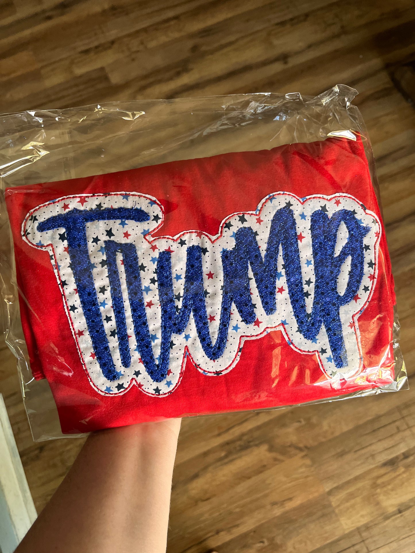 Trump Embroidered Tee