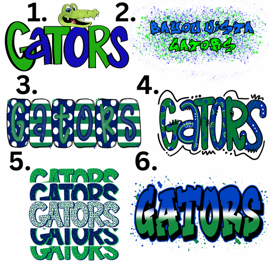 Bayou Vista Gator Spirit Shirts