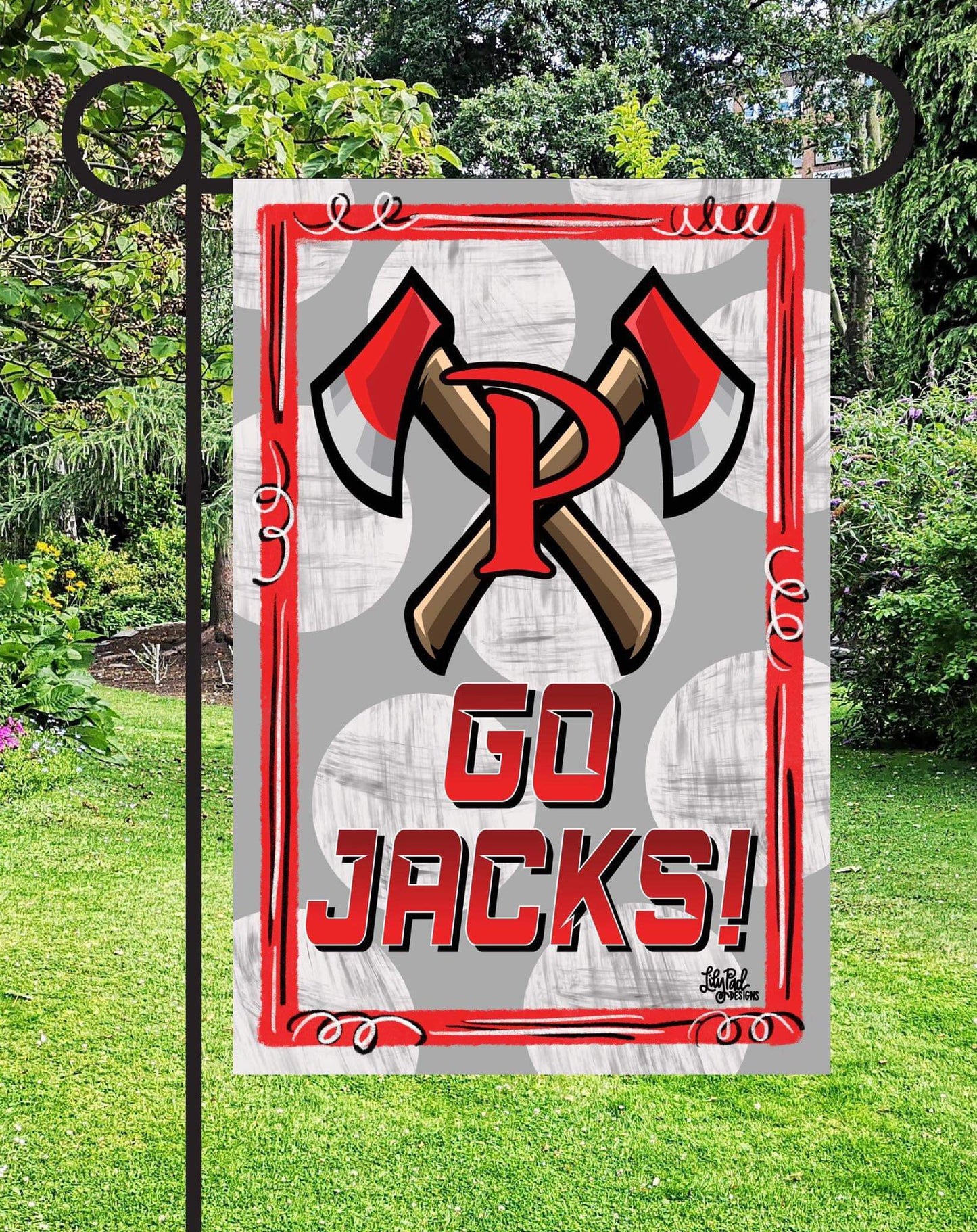 Patterson Lumberjacks Garden Flag