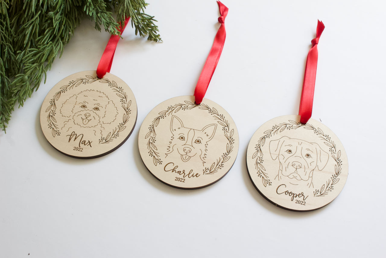 Custom Dog Ornament