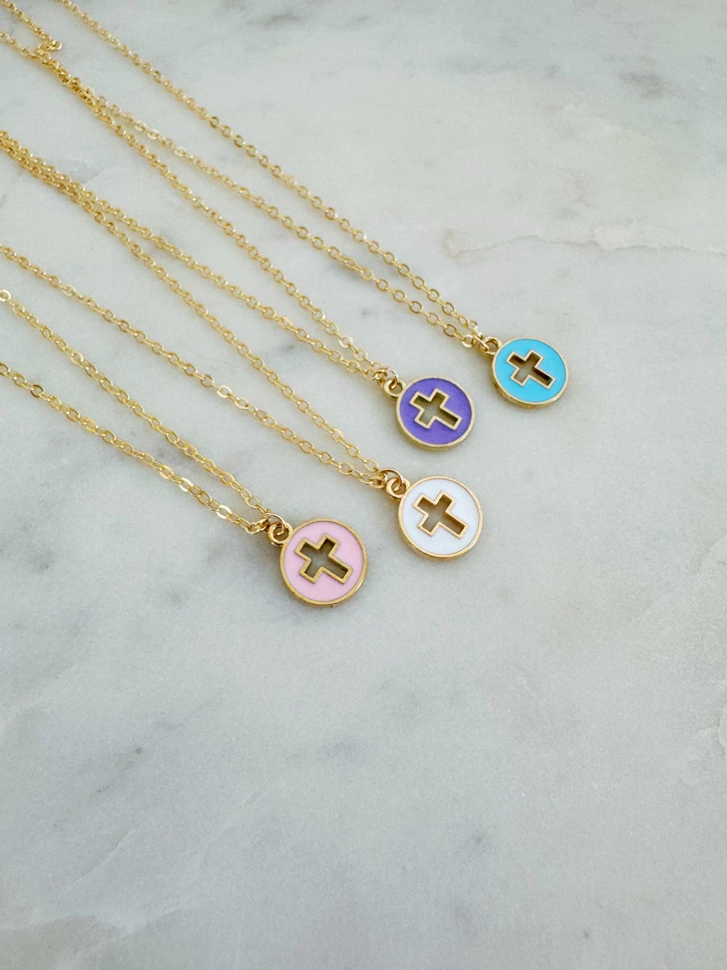 Kids Necklace, Cross Necklace, Cross Jewelry, Religious Gift