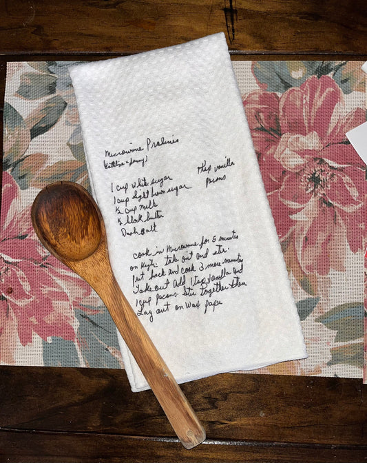 Family Recipe Kitchen Towel